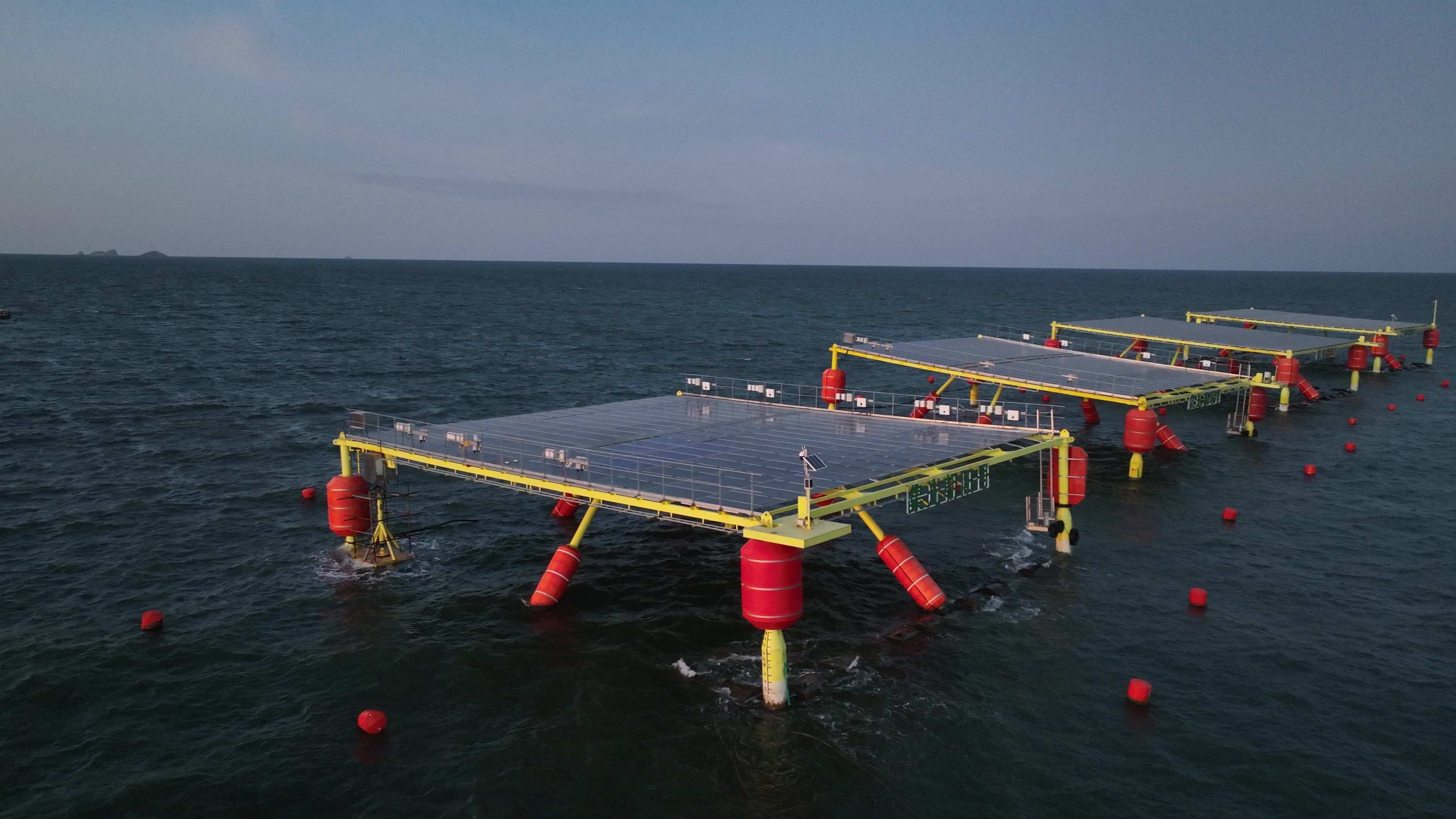 Steel Frame For offshore Photovoltaic Power