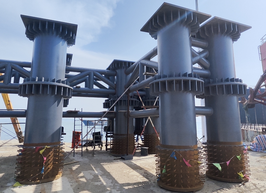 Steel Structure For Wharf